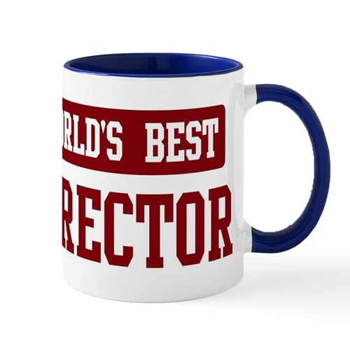 White/Navy Inside - Worlds Best Director Mug