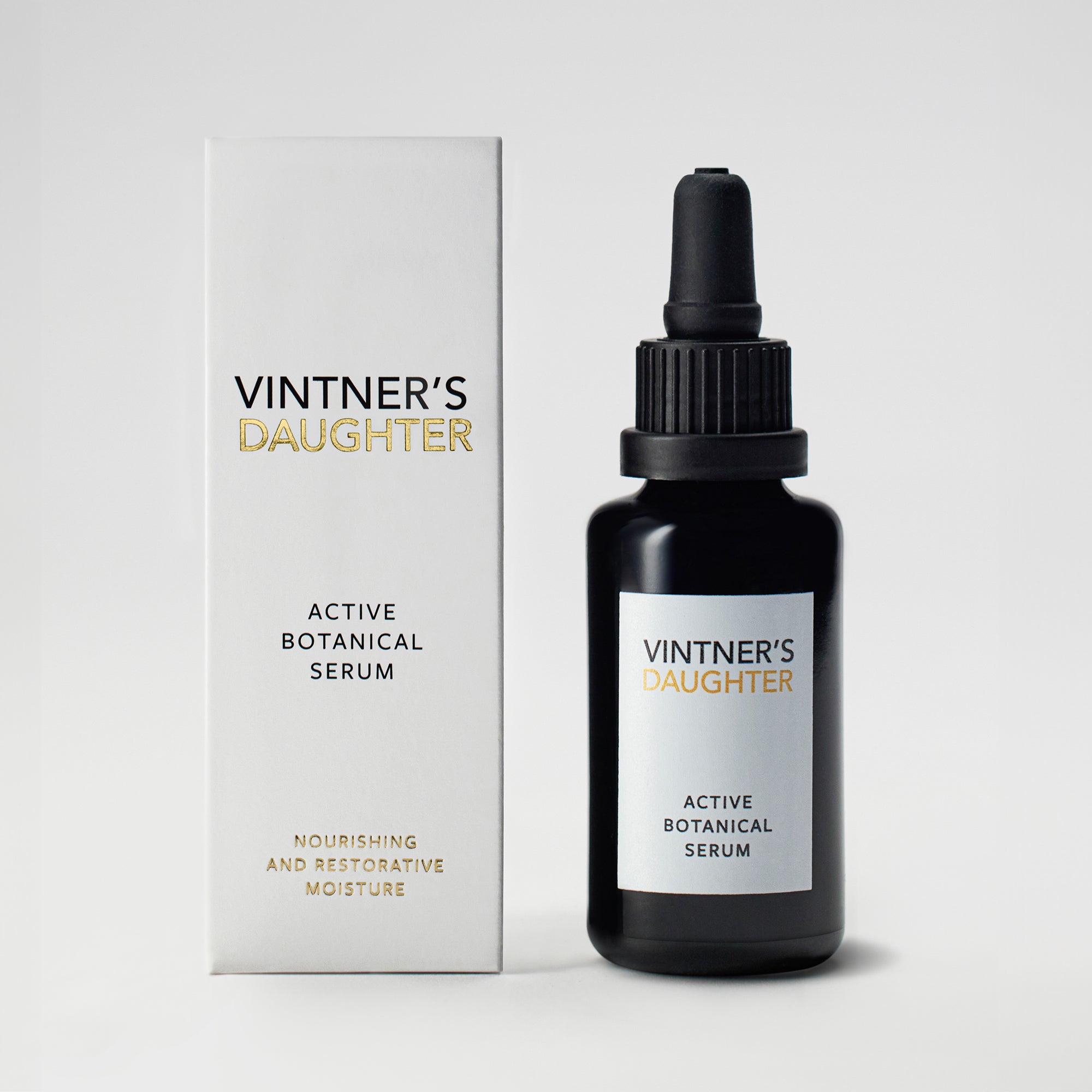 Vintner's Daughter Active Botanical Serum - Organic Anti-Aging Face Oil for Glowing Skin | Day & Night Hydration, Fine Line Reduction