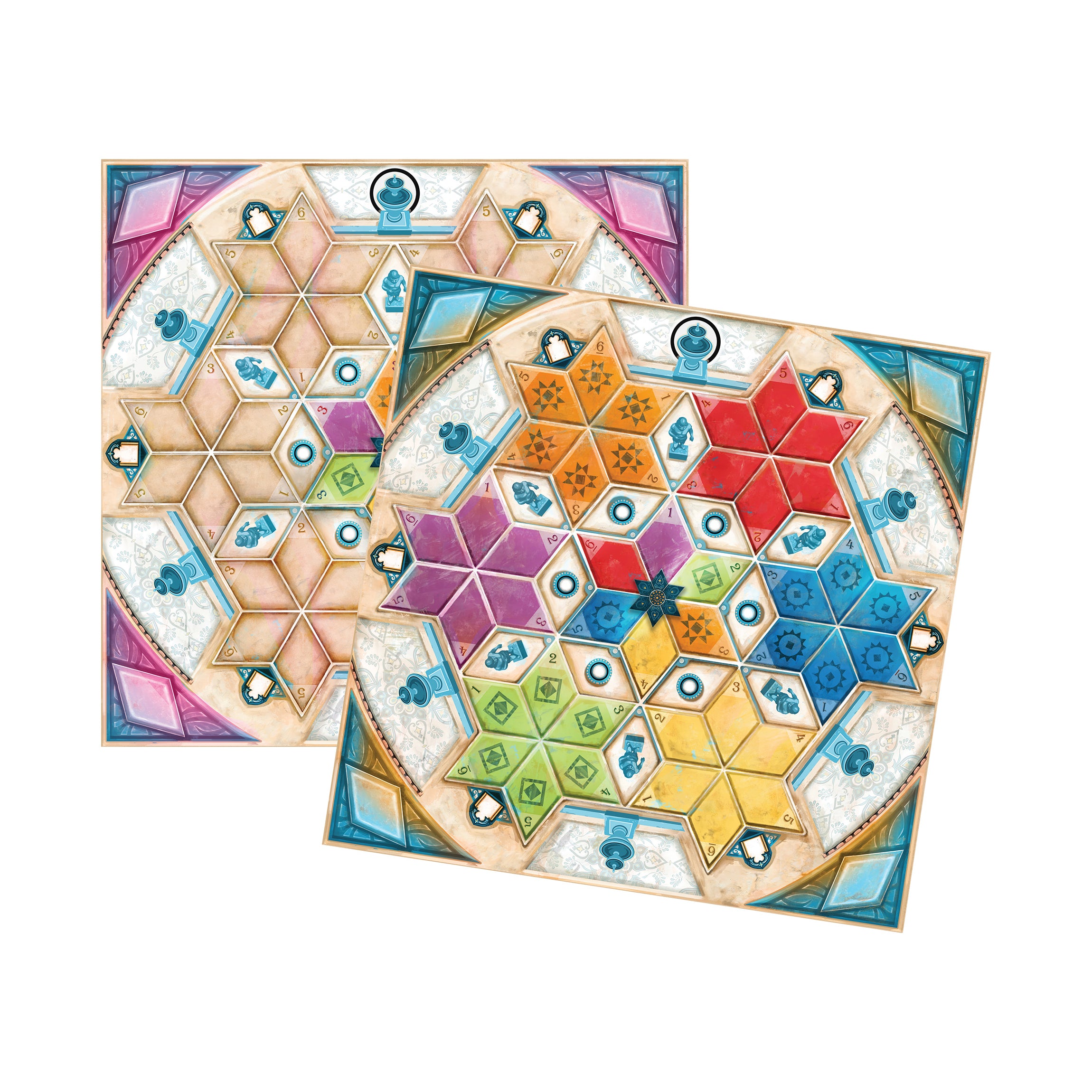 Azul Summer Pavilion Board Game Expansion - Strategy Tile Placement Game for Family & Friends - Perfect for Game Nights & Family Gatherings