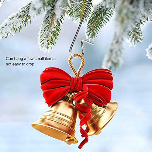 1 Inch Mini S Hooks - 100 Pack White Metal Hanging Hooks for DIY Crafts, Home Organization & Decoration - Strong Multi-Purpose S-Shaped Hooks for Hanging Plants, Keys, Towels & More