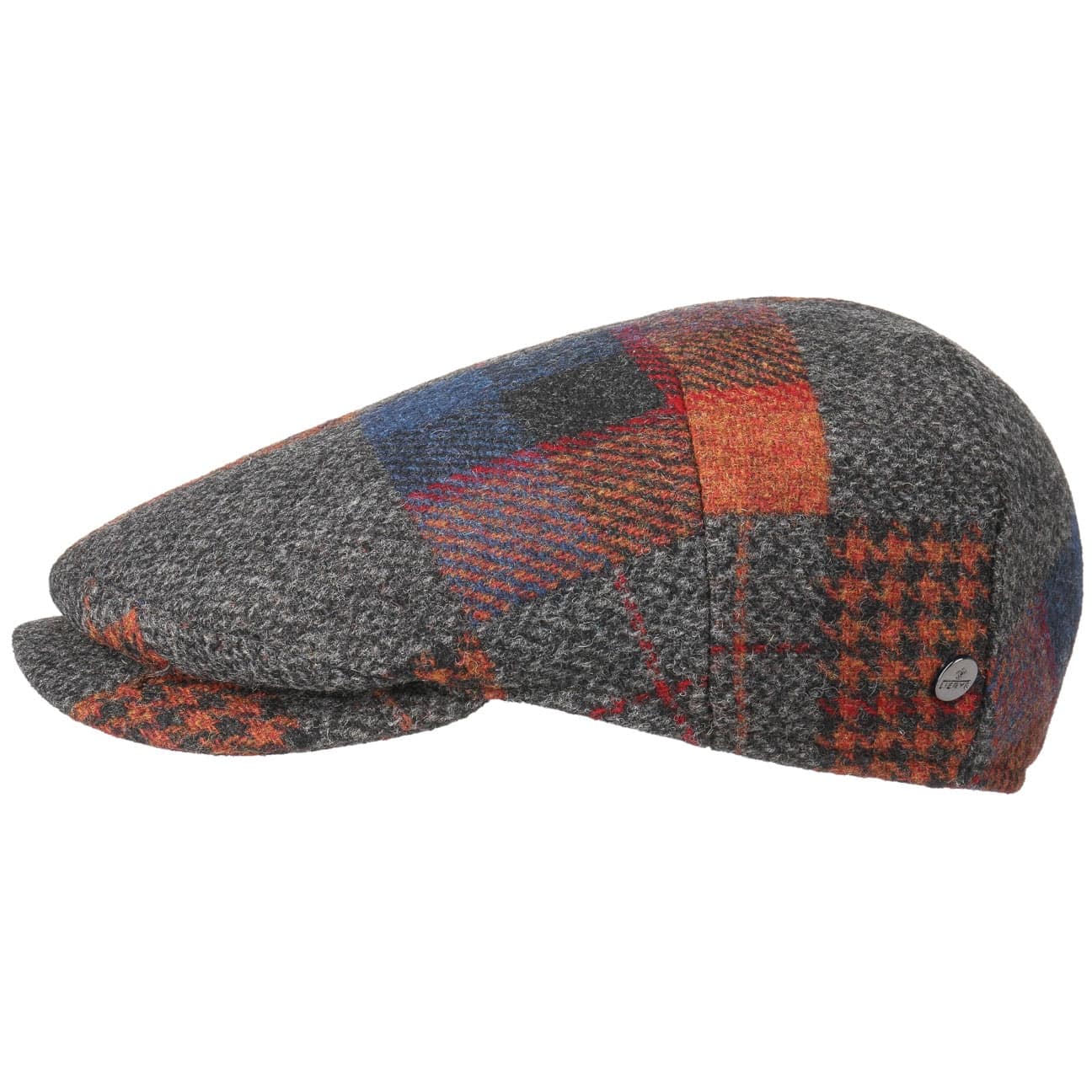 Lierys Women's Capri Merino Patchwork Flat Cap - Soft Wool Blend Beanie for Winter & Fall | Stylish Outdoor Hats for Hiking, Travel & Casual Wear