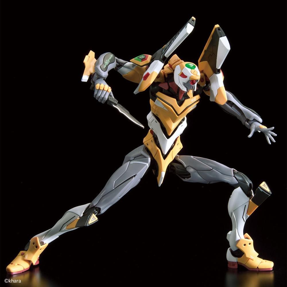 Bandai RG Evangelion Unit 00 DX Posetron Cannon Model Kit - High-Quality Anime Action Figure for Collectors | Perfect for Display, Gifts & Anime Enthusiasts