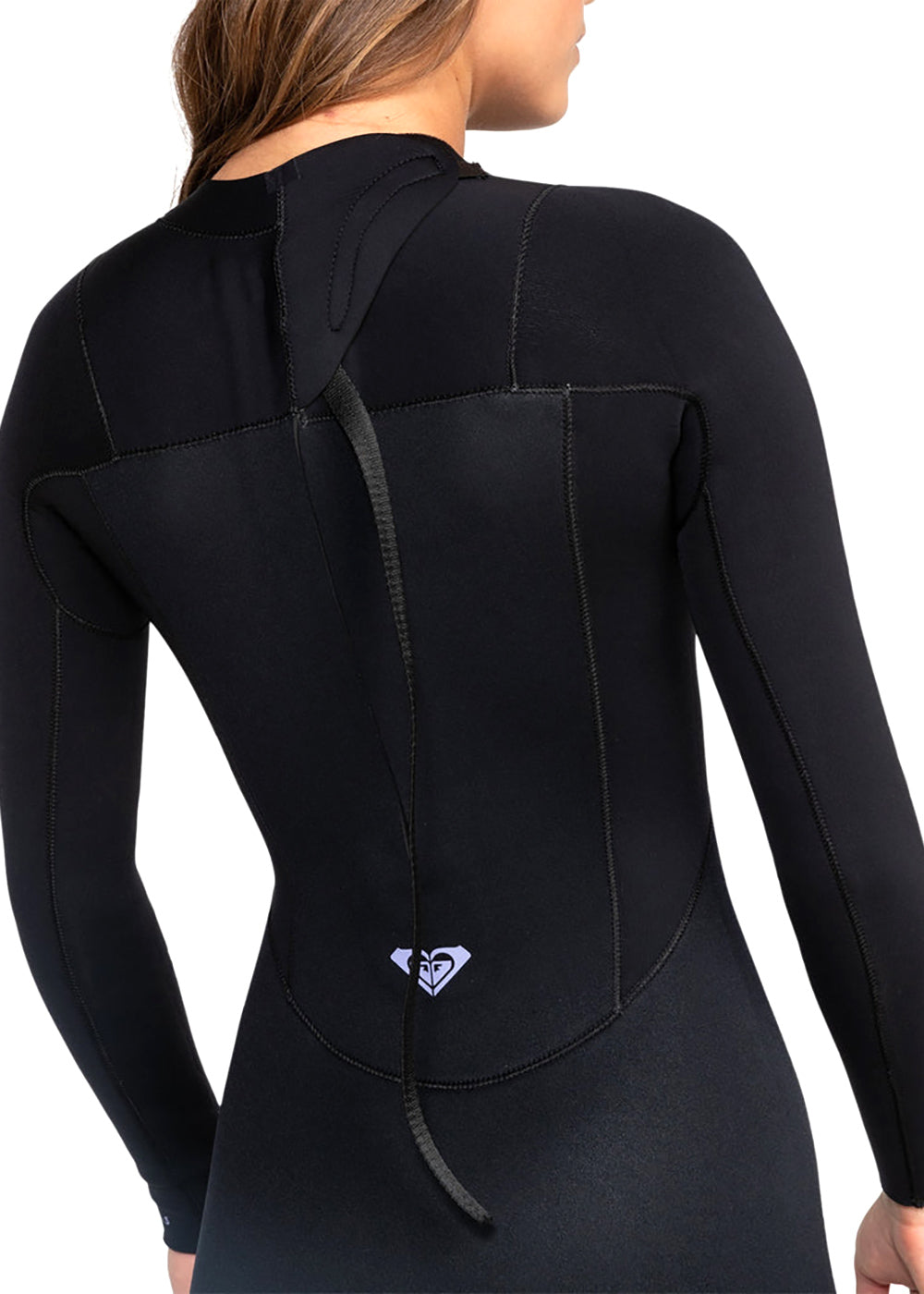 Roxy Women's Prologue 4/3mm Back Zip GBS Steamer Wetsuit - Warm & Flexible Surfing Suit for Cold Water Surfing, Diving & Water Sports