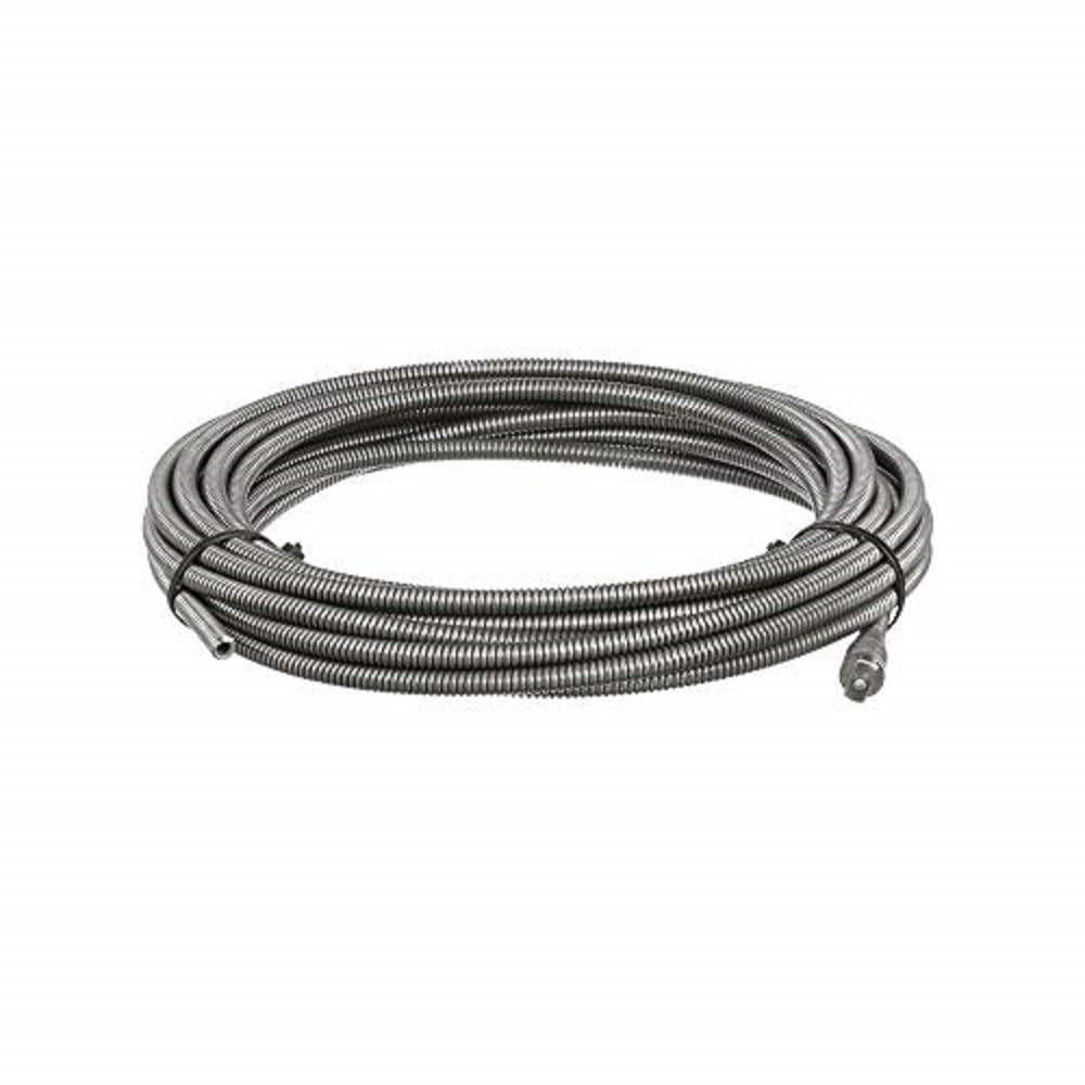 **3/8 Inch x 35 Feet Heavy Duty Drain Cleaning Cable - Unclog Drains, Sinks & Toilets - Ideal for Home, Plumbing & DIY Use**