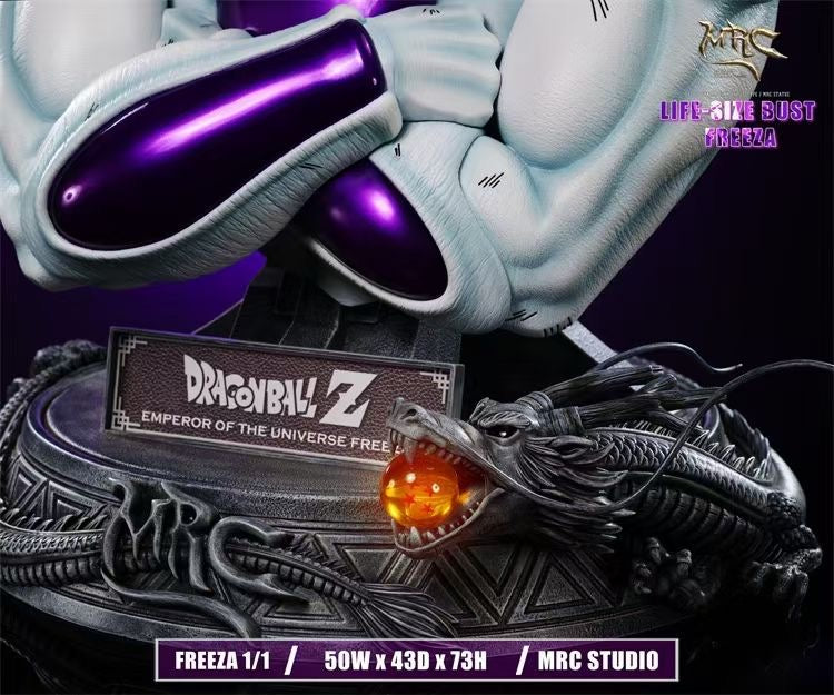 MRC Studio Frieza Action Figure - Dragon Ball Z Collectible for Anime Fans, Home Decor & Gift Ideas
