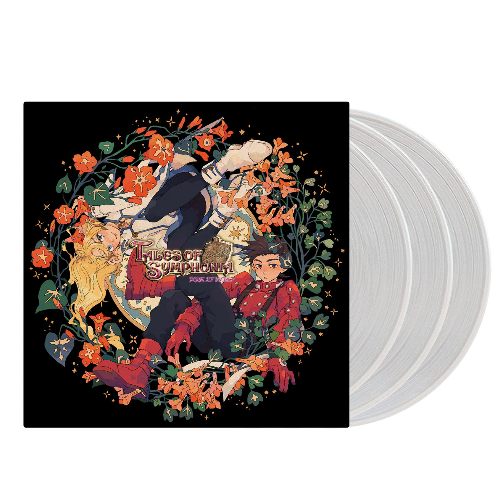 Tales Of Symphonia Original Video Game Soundtrack (Clear Vinyl) - Collector's Edition OST for JRPG Fans | Perfect for Gaming Sessions & Anime Music Lovers