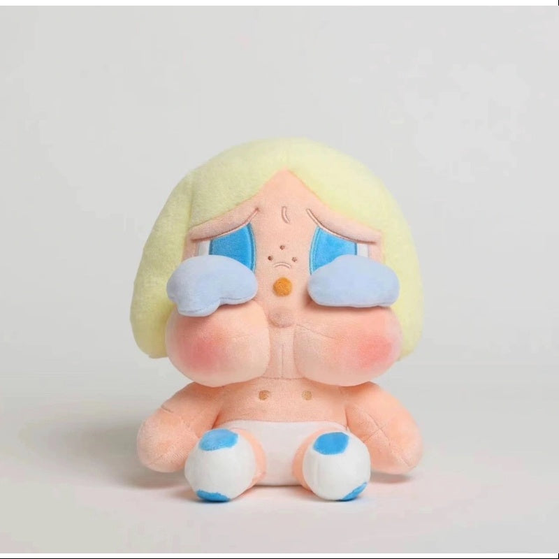 Crybaby The Fluffy Tear Blonde Ver. Plush Doll 2024 Thailand Limited Edition - Soft Kawaii Collectible Toy for Anime Fans, Gift for Girls & Boys, Perfect for Bedroom Decor, Cosplay Props, and Cute Photo Shoots