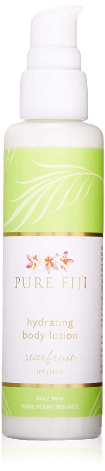 Pure Fiji Hydrating Body Lotion with Starfruit Extract - 3 oz Travel Size for Dry Skin | Perfect for Vacation, Gym Bag & On-The-Go Moisturizing