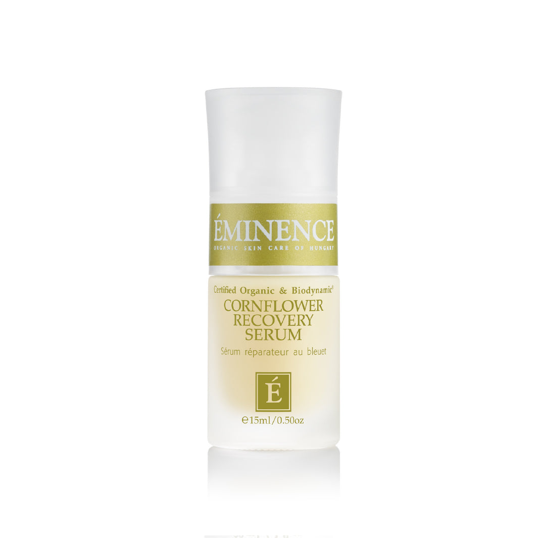 Eminence Organics Cornflower Recovery Serum for Sensitive Skin – Hydrating & Soothing Facial Treatment for Redness & Irritation – Perfect for Daily Skincare Routine & Post-Procedure Care