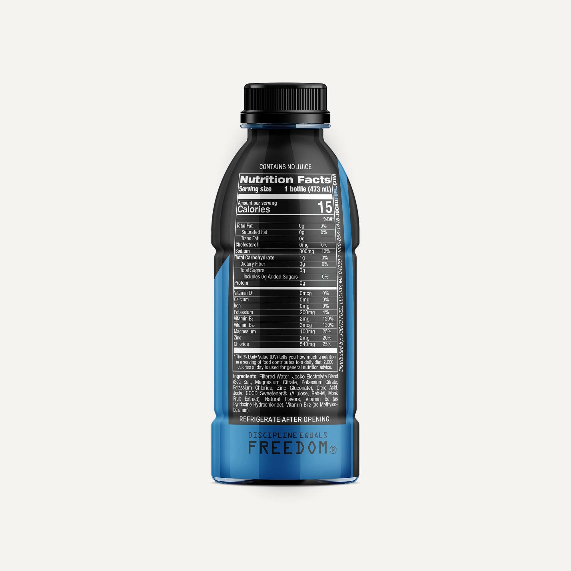 JOCKO HYDRATE Electrolyte Drink Mix - Sugar Free Hydration Powder for Workout, Gym & Recovery - Best for Athletes, Fitness & Active Lifestyle - Perfect for Post-Workout, Hiking & Sports