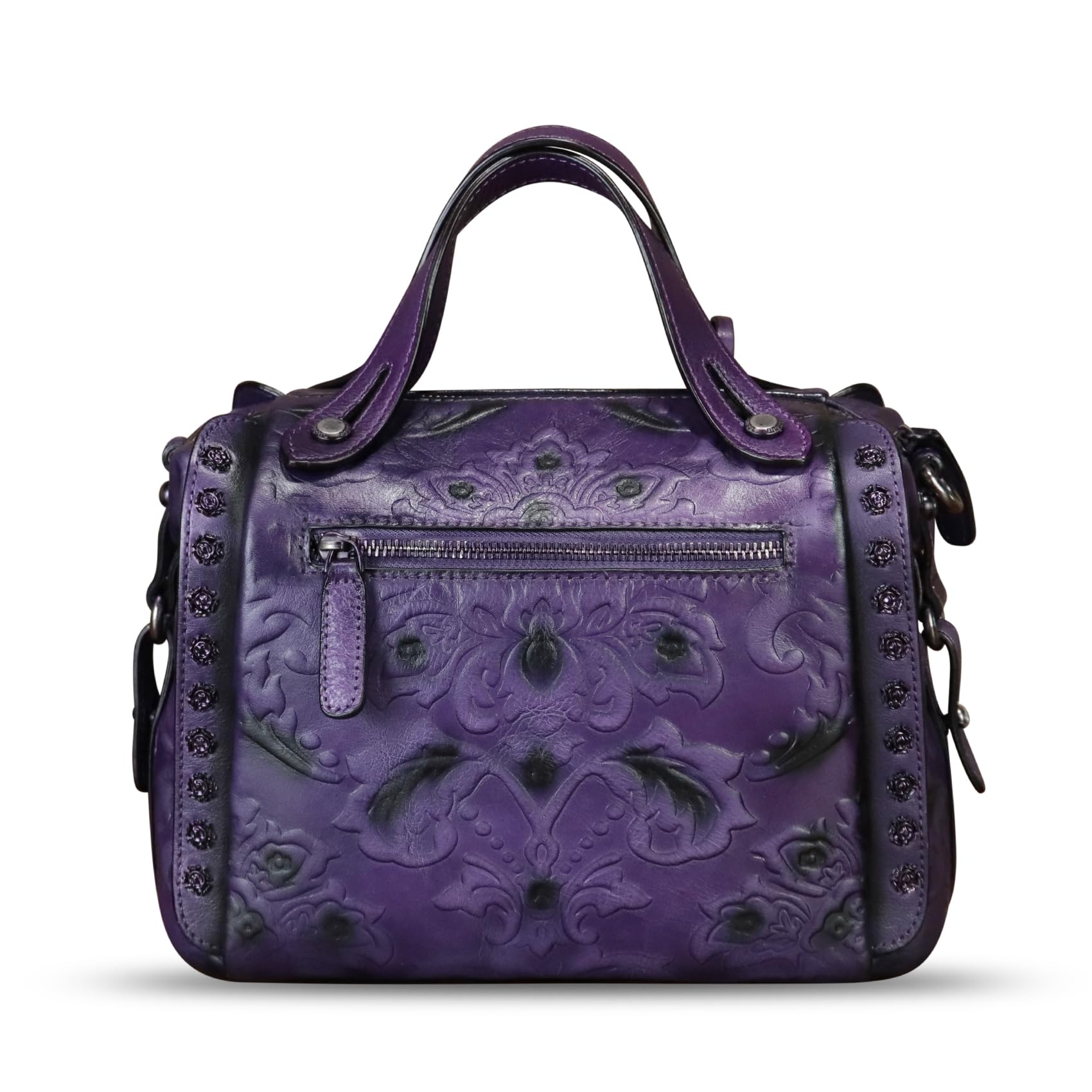 Vintage Leather Purses for Women - Crossbody & Shoulder Bag for Daily Use