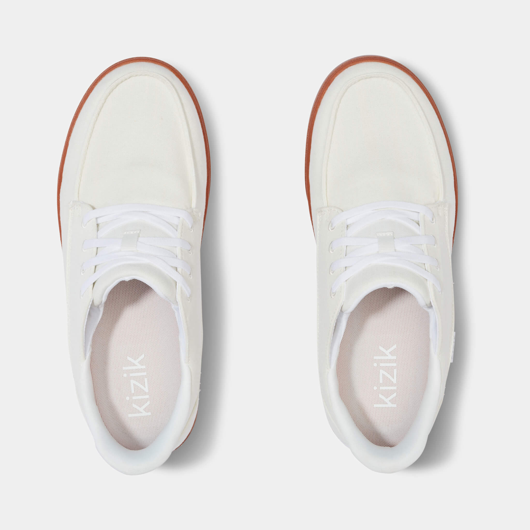 Porto Men's Casual Sneakers - Pristine White & Gum Sole | Comfortable Walking Shoes for Men | Perfect for Daily Wear, Gym & Outdoor Activities
