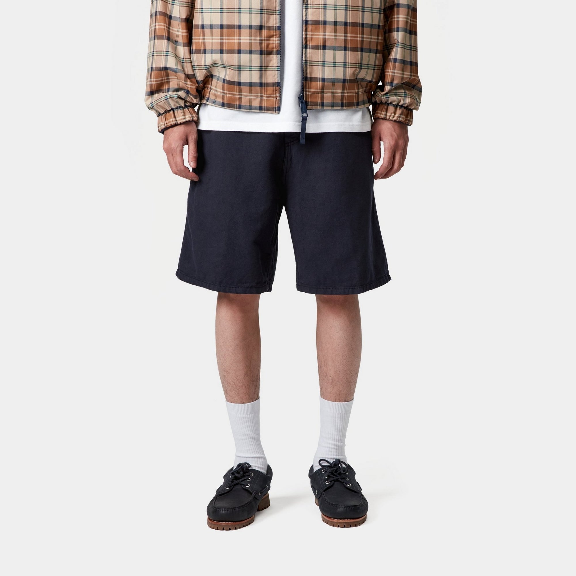 Walter Men's Single Knee Shorts - Dark Navy | Comfortable & Durable Casual Wear for Outdoor Activities, Gym, and Summer Travel