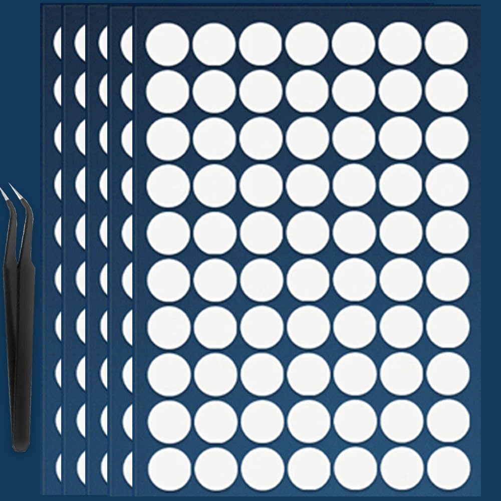 Removable Double Sided Adhesive Dots (0.59 Inch, 100pcs) for Crafts & Posters