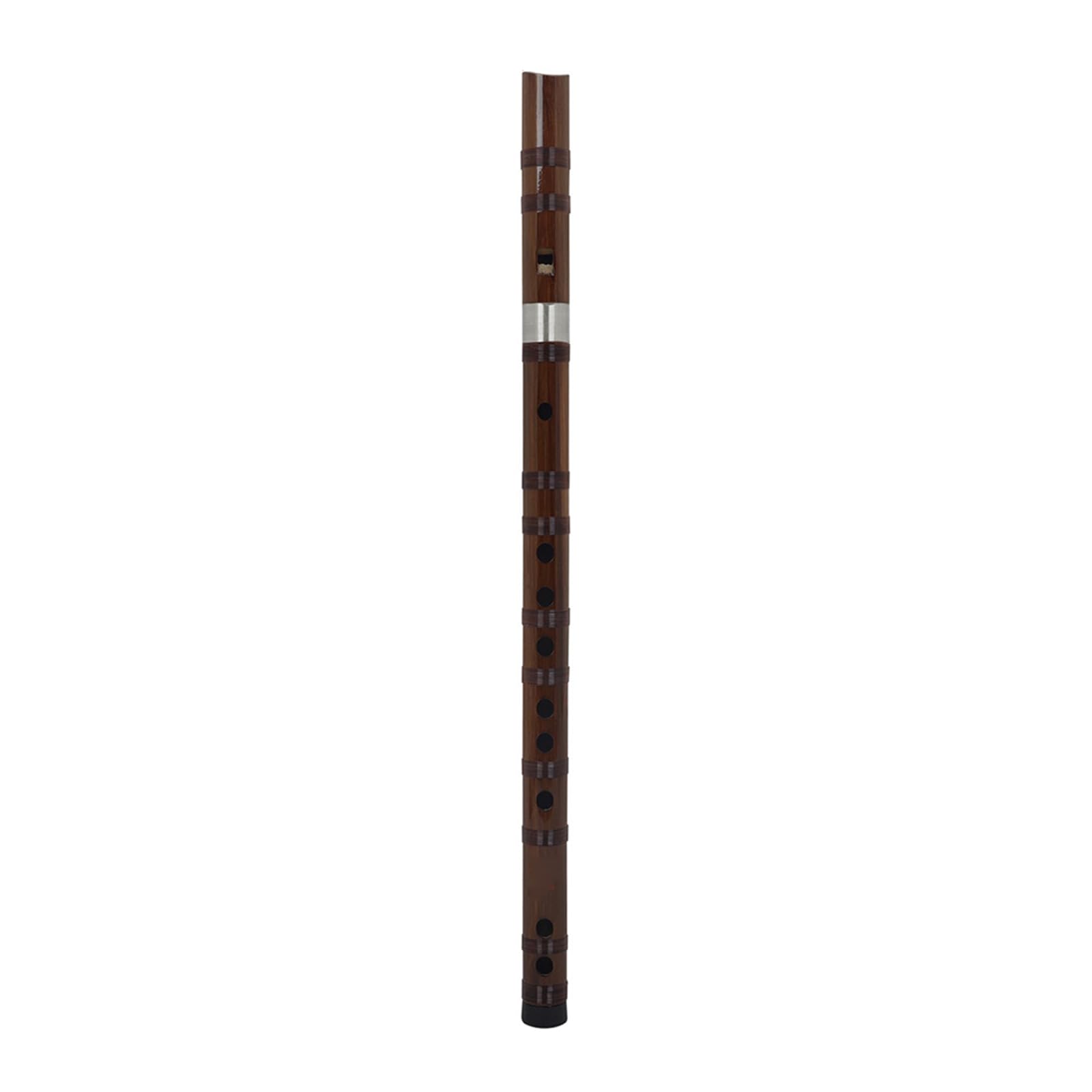 Chinese Detachable Bamboo Wind Flute - Traditional Wooden Musical Instrument, Portable Dizi for Beginners & Professionals - Perfect for Meditation, Yoga, Folk Music & Cultural Performances