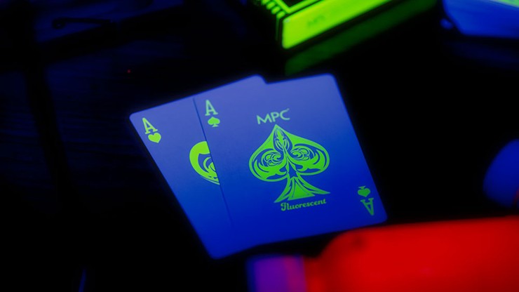 Glow in The Dark Playing Cards - Neon Edition for Poker, Magic Tricks & Nighttime Games | High-Visibility Deck for Ultimate Fun