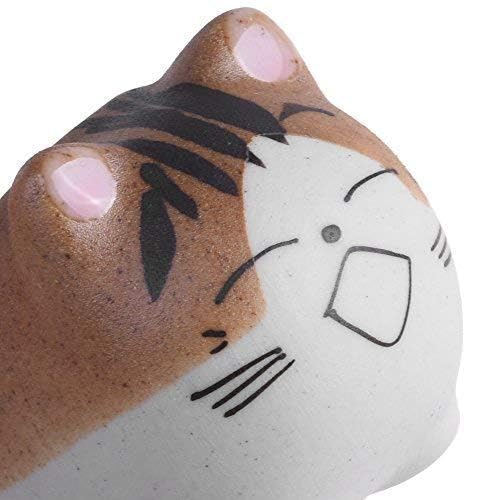 Cute Mini Ceramic Animal Shaped Vase - Cat Planter for Succulents & Cactus Plants | Home Decor, Office Desk Decor, Gift Idea for Plant Lovers