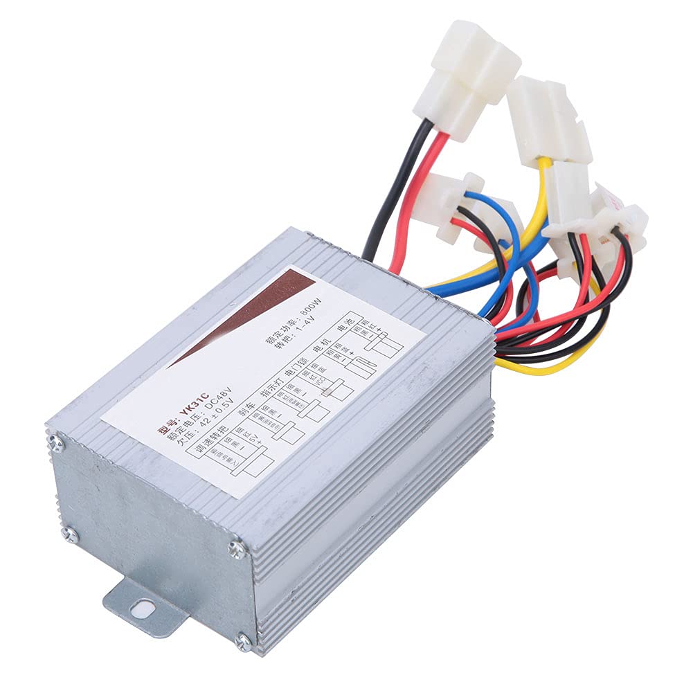 48V 800W Brush Motor Controller - DC Motor Speed Regulator for Electric Scooters, Bikes & DIY EV Projects | Perfect for E-Bike Conversion & Vehicle Upgrades