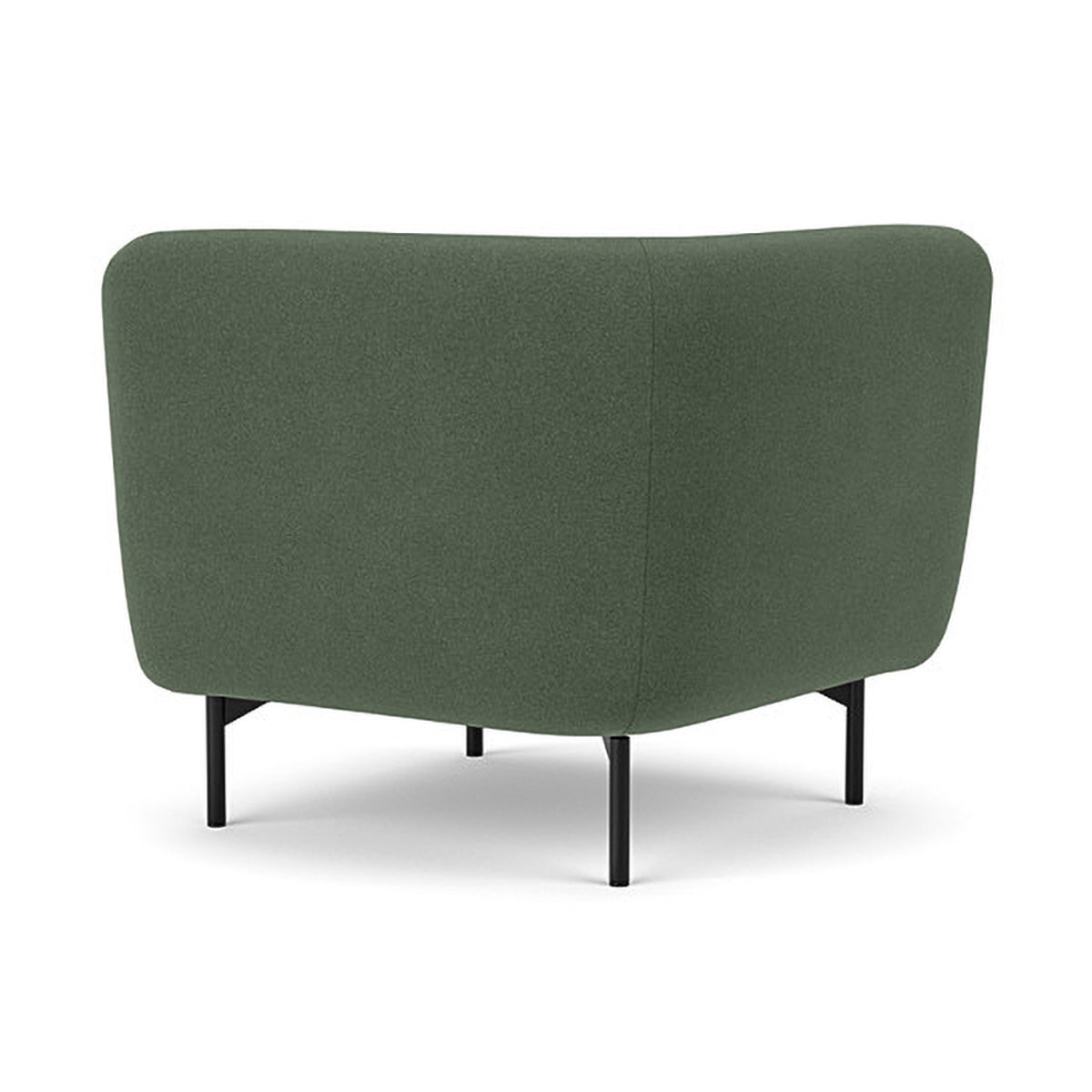 Alfred Fabric Right 1 Seater Modular Sofa - Modern Comfortable Single Chair for Living Room, Bedroom & Small Spaces