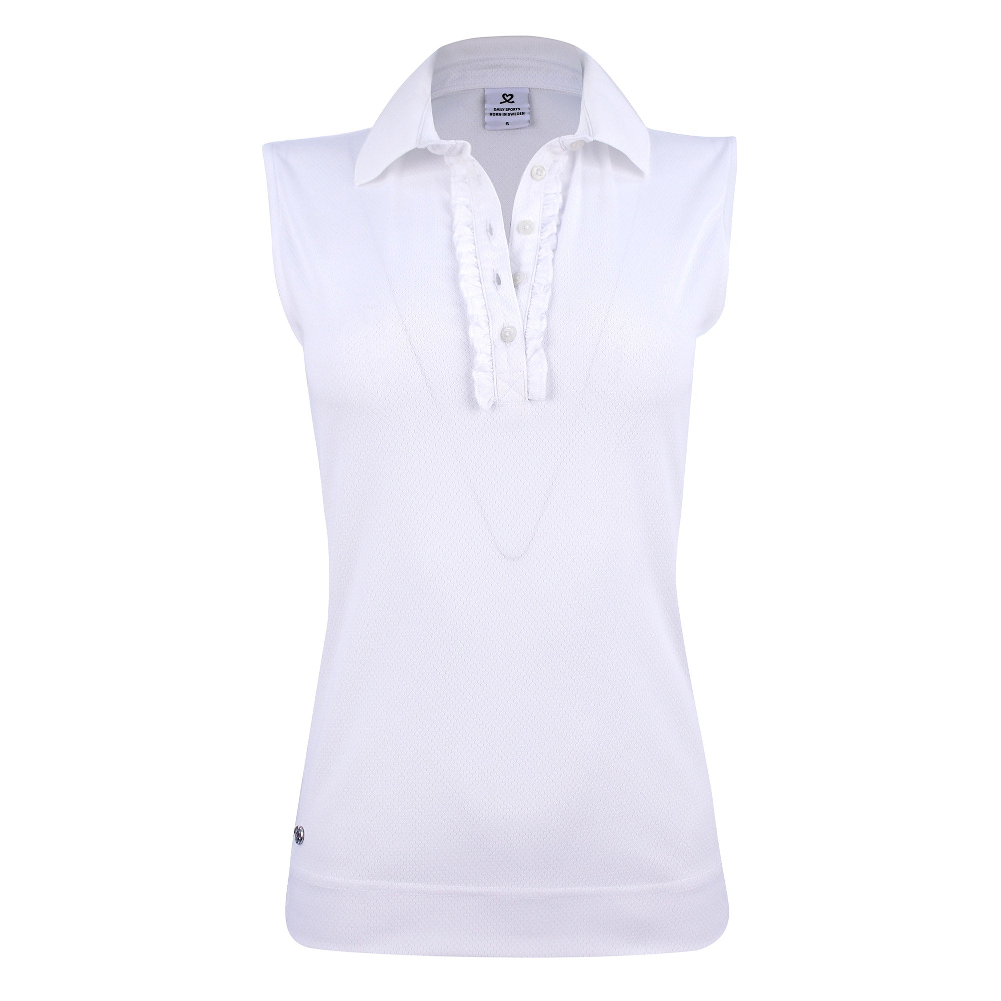 Women's Sleeveless Golf Polo Shirt - Breathable Quick-Dry Athletic Top for Golf, Tennis & Outdoor Sports - Elvira Daily Sports Collection