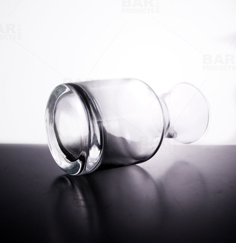 BarConic® 7.5 oz Glass Carafe - Elegant Water Pitcher for Coffee, Tea & Juice - Perfect for Restaurants, Bars & Home Entertaining