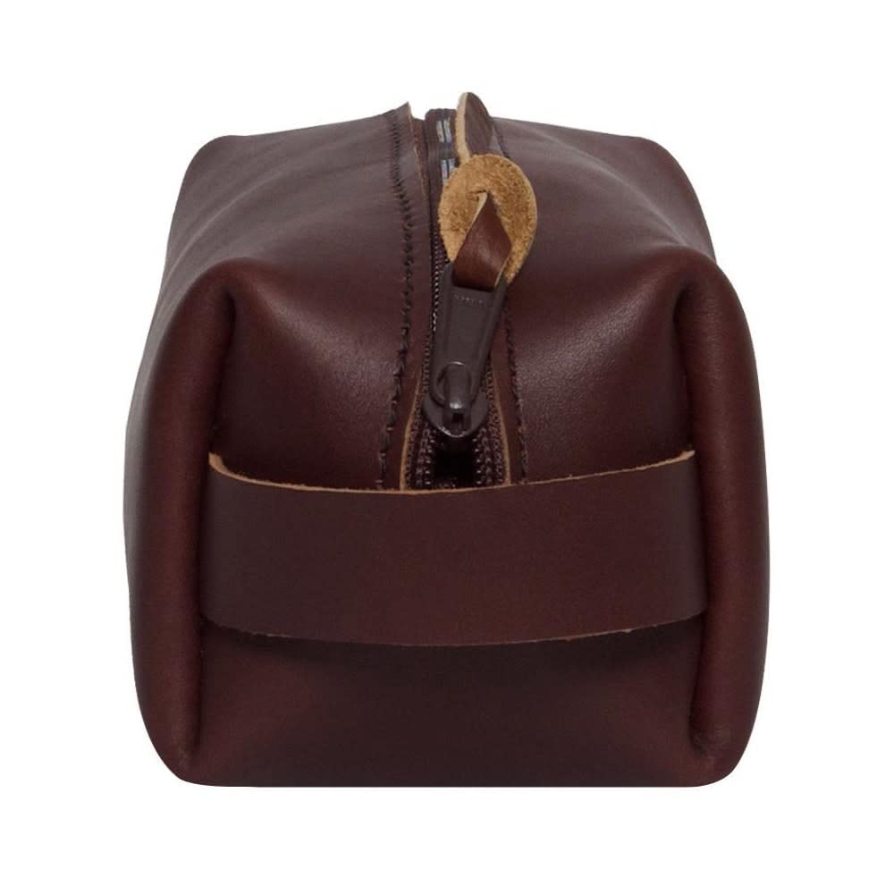 Premium Leather Travel Kit Bag for Men & Women - Durable Toiletry Organizer with Multiple Pockets - Perfect for Vacation, Business Trips & Gym Essentials