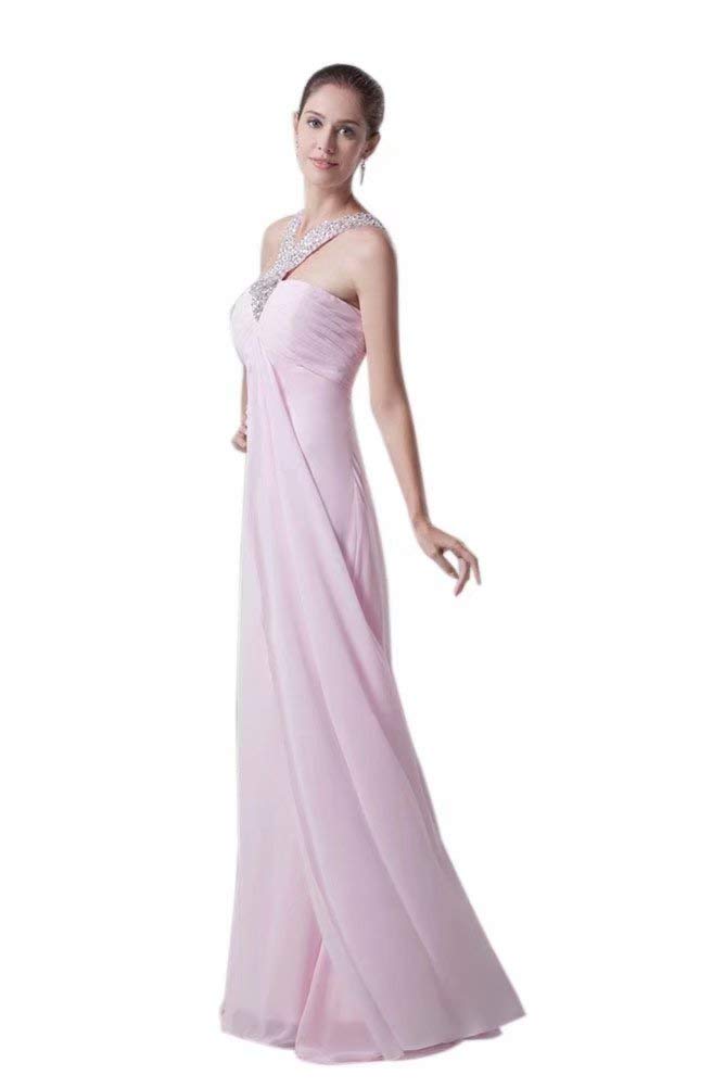 Elegant Ci-ONE Chiffon Mother of The Bride Dress - Long A-Line Wedding Gown with Beaded Details for Bridesmaids & Formal Occasions | Perfect for Weddings, Galas & Special Events
