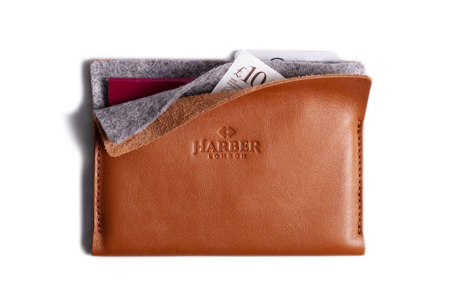 Super Slim Leather Passport Wallet for Men & Women - RFID Blocking Travel Organizer (Tan) | Perfect for Airplane, Cruise & International Trips