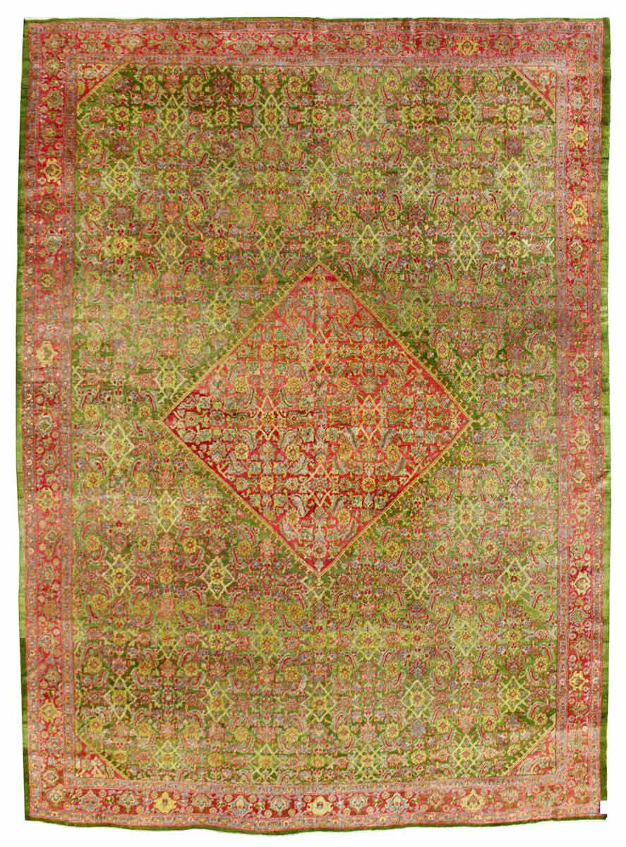 Vintage Sultanabad Handwoven Tribal Rug - Authentic Persian Oriental Carpet JF4912 | Perfect for Boho Home Decor, Living Room, Bedroom & Office