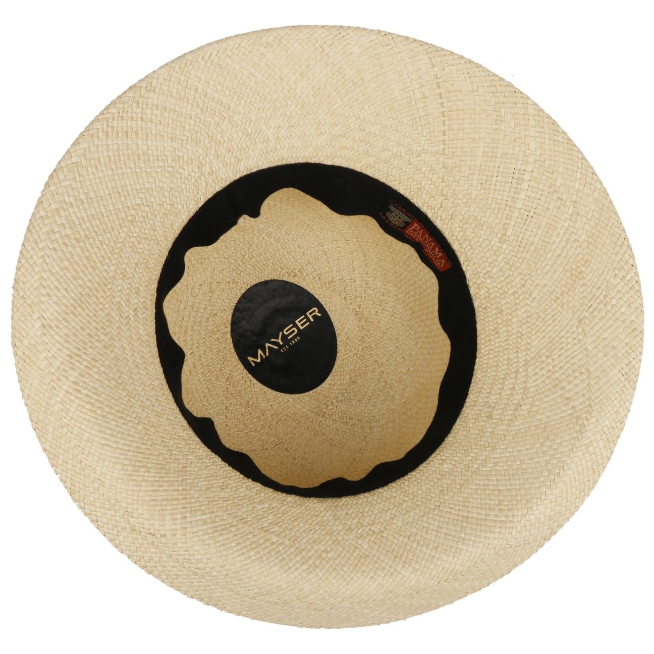 Sophia Panama Hat by Mayser - Premium Straw Sun Hat for Women - Summer Beach Hat with UV Protection - Perfect for Vacations, Outdoor Weddings & Garden Parties