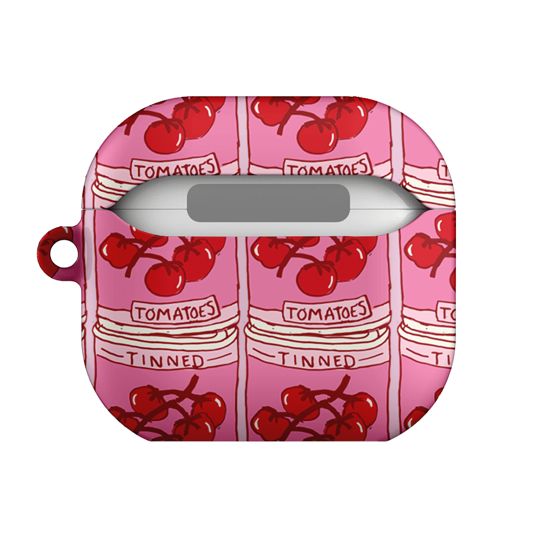 Premium AirPods Case with Tinned Tomatoes Design - Trendy Protective Cover for AirPods 1/2/3 & Pro - Perfect for Travel, Work & Everyday Use