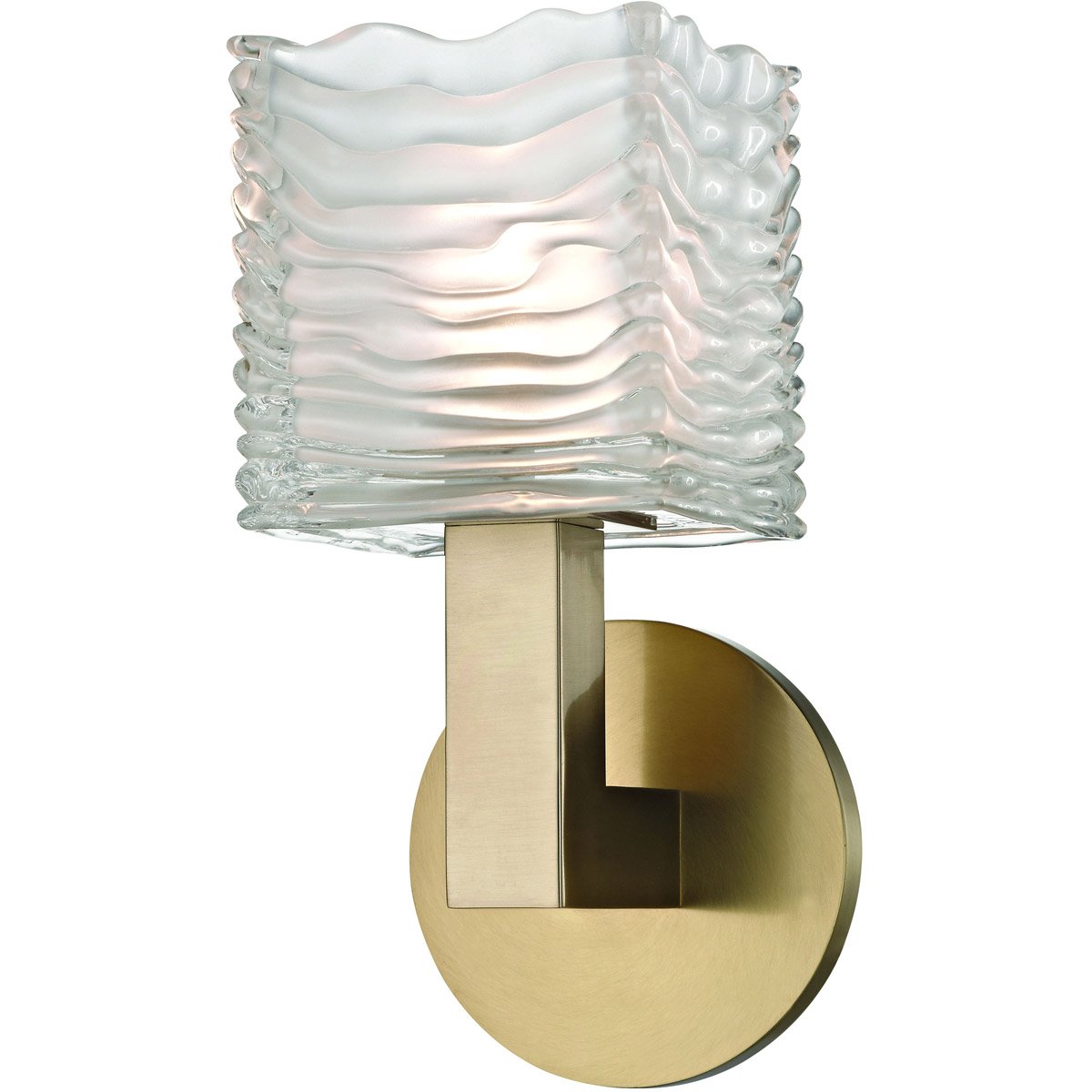 Vintage Aged Brass Bathroom Vanity Light Fixture - 5