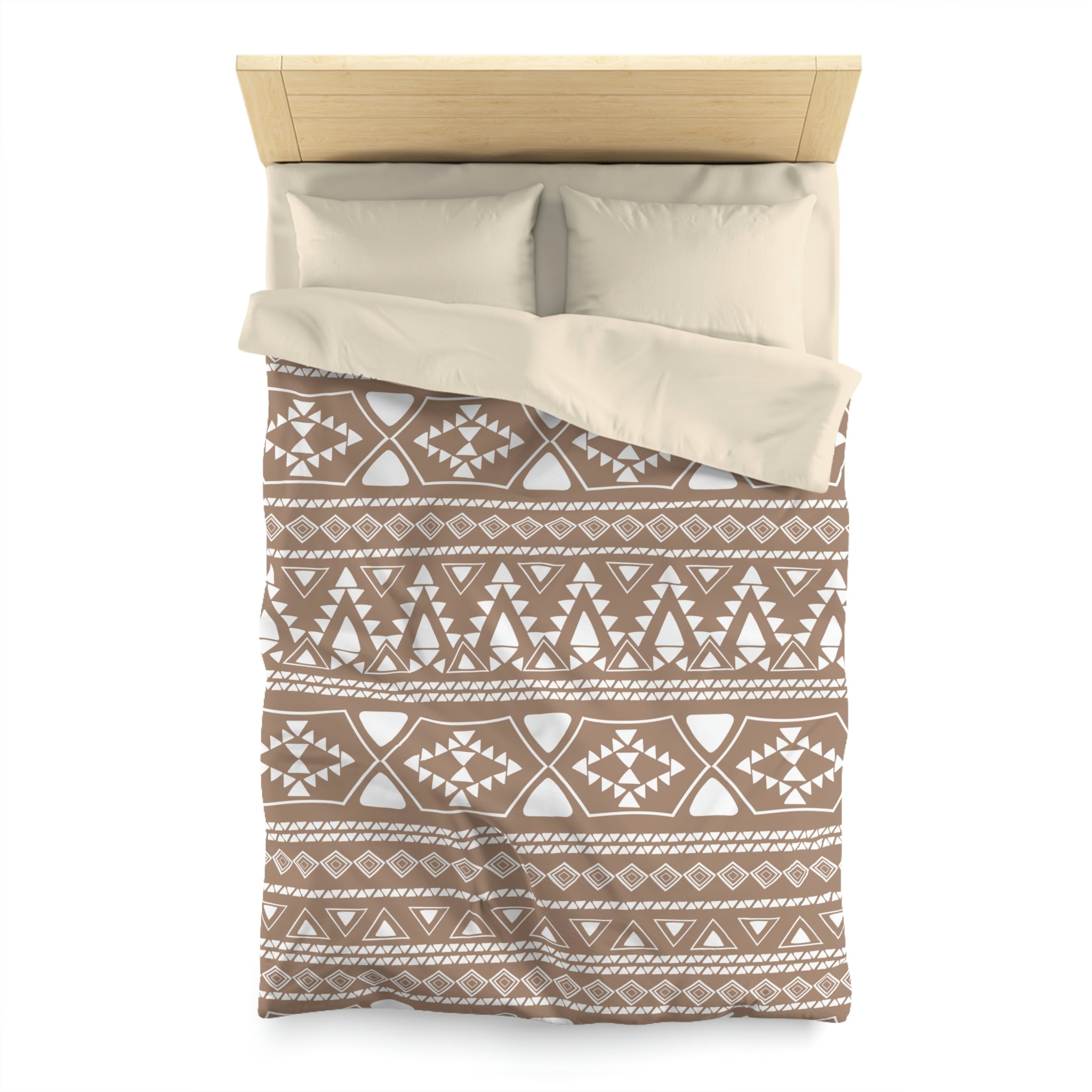 Southwestern Desert Sand Duvet Cover - Soft Microfiber Polyester Comforter Cover Set for Bedroom - Perfect for Boho & Western Style Home Decor