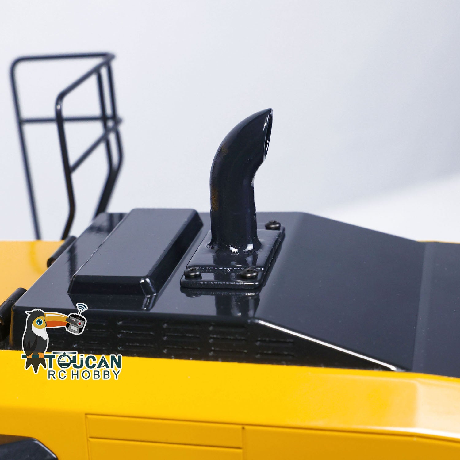 1/14 Scale RC Hydraulic Loader WA480 - Electric Construction Toy with Quick Coupler, Fork & Bucket - Realistic Light & Sound - ST8 Radio Control - Battery Powered for Kids & Adults - Perfect for Construction Site Play, Backyard Fun & RC Enthusiasts