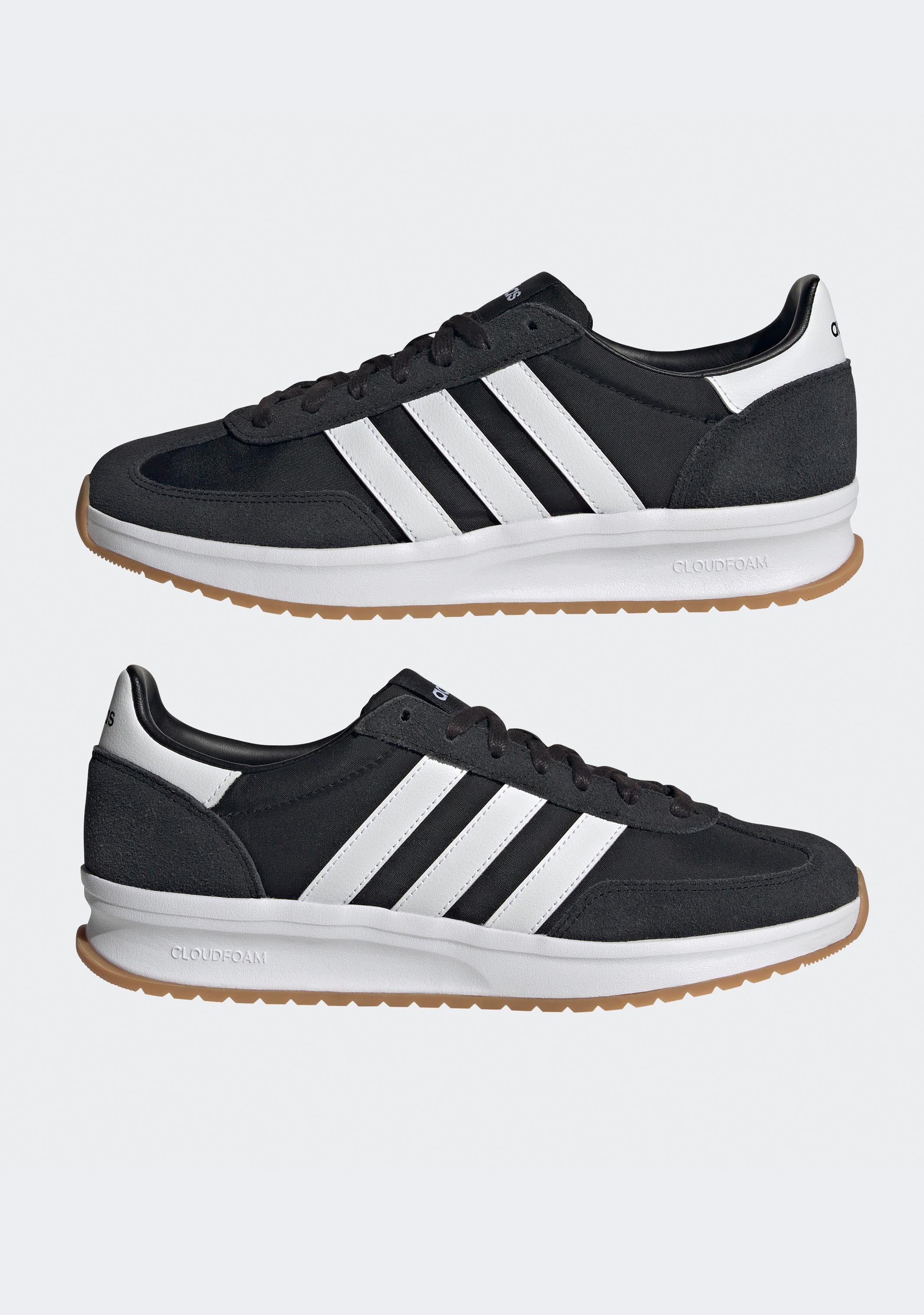 Adidas Men's Run 70s 2.0 Running Shoes - Lightweight Comfort Sneakers for Jogging, Gym & Casual Wear