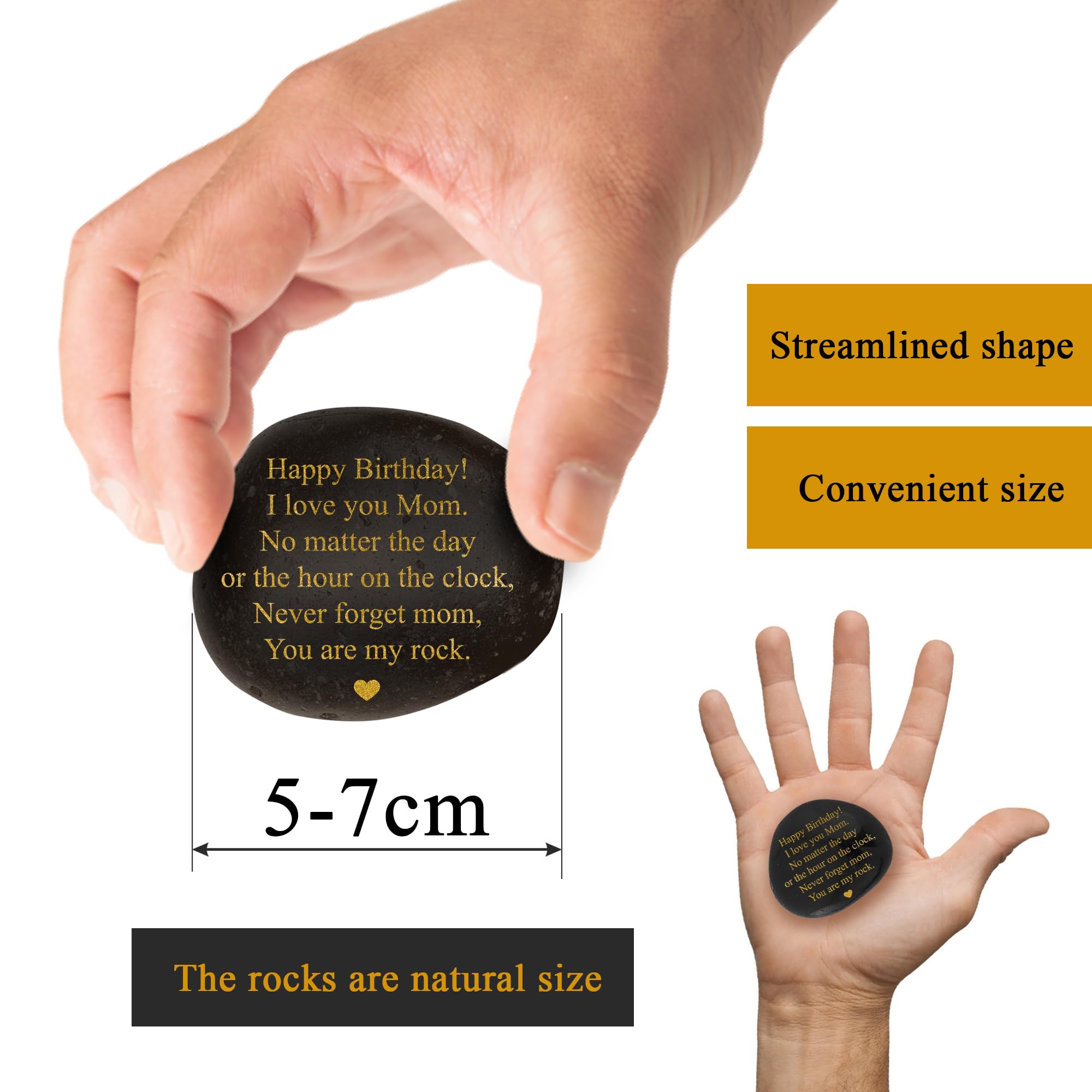 Personalized Engraved Birthday Gifts for Mom - Thoughtful Mother's Day Present from Daughter or Son - Unique Emotional Gifts for Women - Perfect for Stepmom, Grandma & Special Women in Your Life - Great for Birthdays, Anniversaries & Mother's Day Celebrations