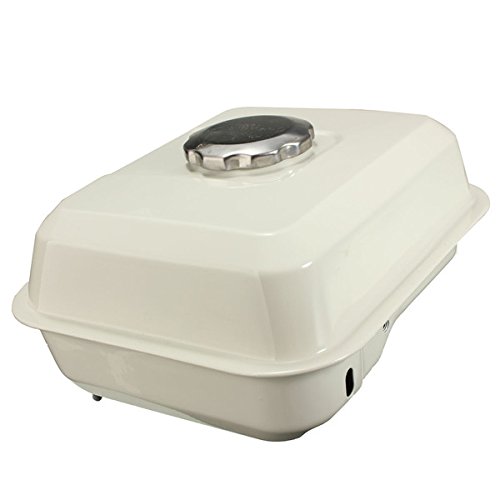 YONGYAO White Fuel Gas Tank with Petcock Gas Cap Filter Compatible with Honda GX160 5.5HP Engine - Perfect for Lawn Mowers, Generators & Small Engine Equipment