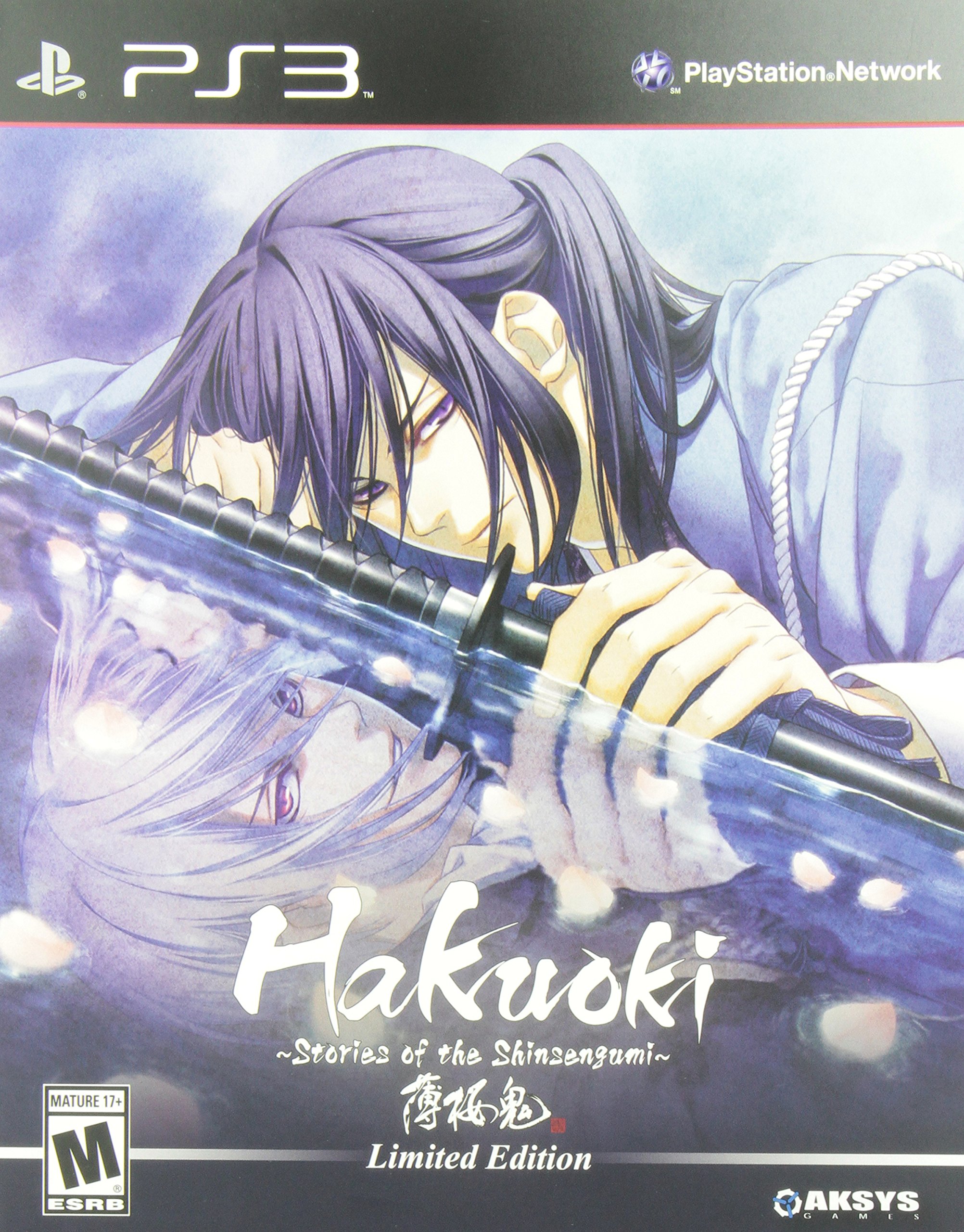 Hakuoki: Stories of the Shinsengumi Limited Edition - PS3 Collector's Set | Japanese Historical Adventure Game for Anime & Samurai Fans | Perfect for Gaming Collectors and Otaku Culture Enthusiasts