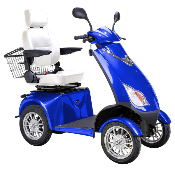 Premium Platinum Bariatric 4-Wheel Mobility Scooter for Heavy Adults - Heavy Duty Electric Wheelchair for Indoor & Outdoor Use - Ideal for Shopping, Travel, and Daily Mobility Assistance