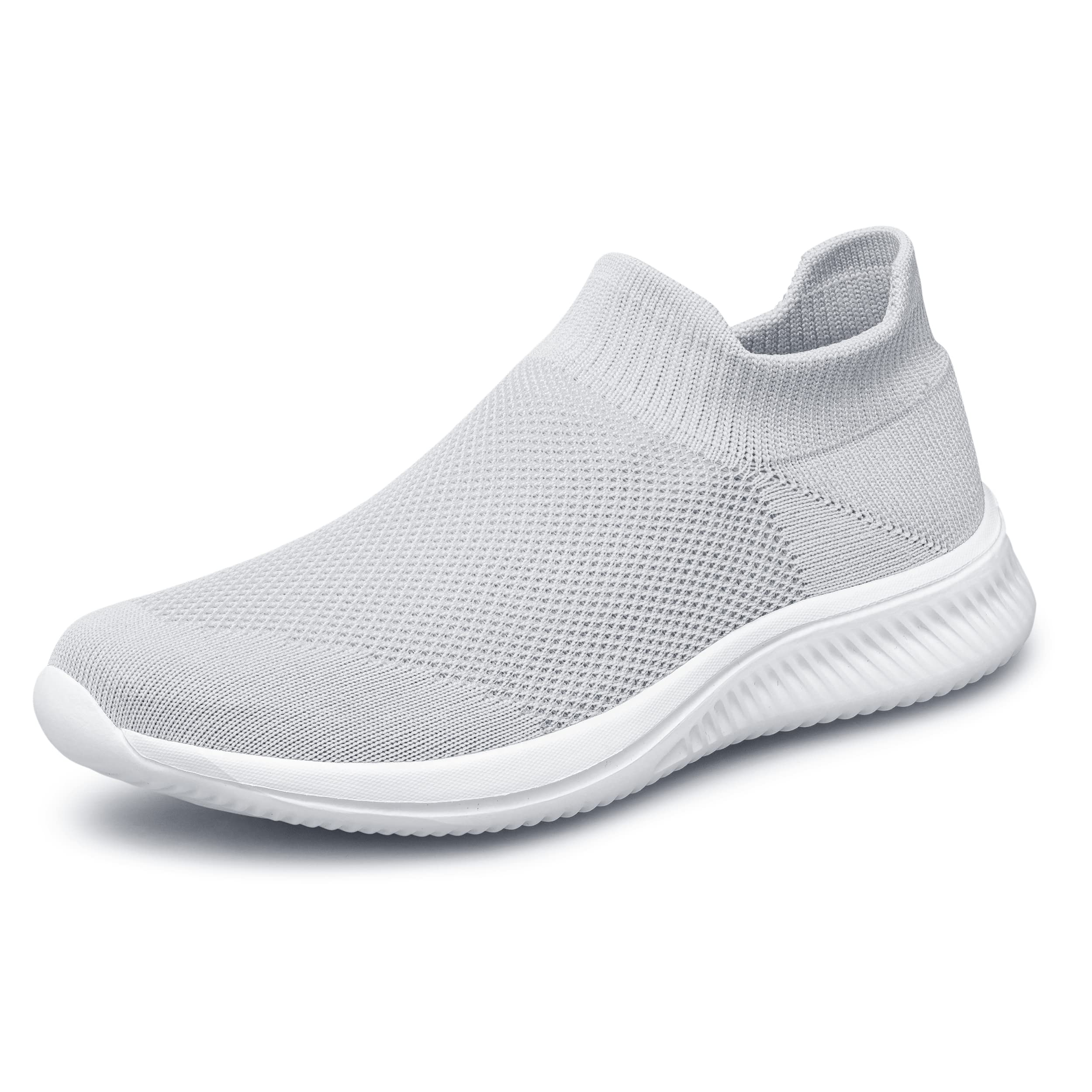Women's Comfortable Slip-On Walking Shoes - Lightweight Sock Sneakers for Work & Casual Wear - Perfect for Office, Travel & Everyday Use