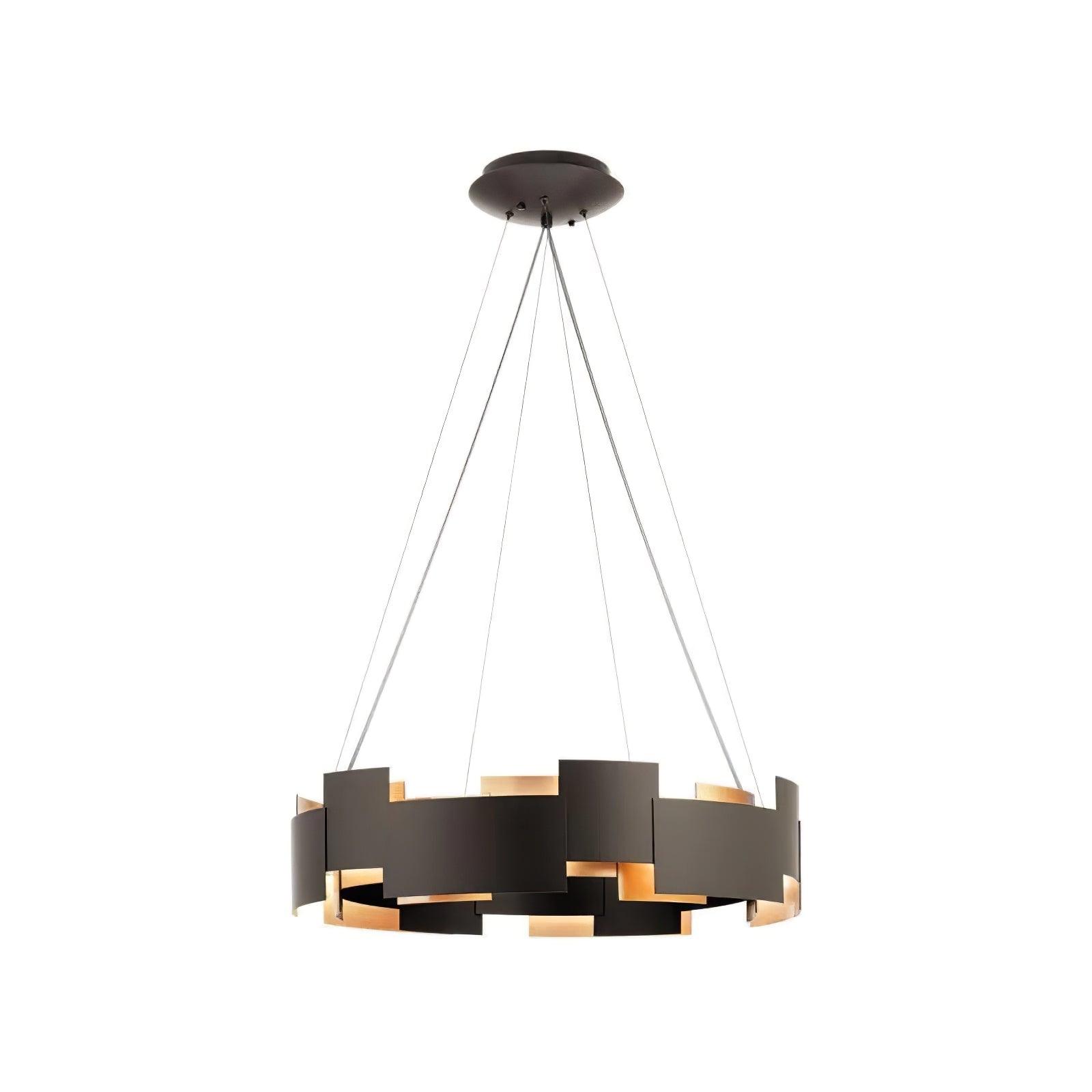 Kichler Oval Chandelier - Modern Crystal Ceiling Light Fixture for Dining Room, Living Room & Bedroom | Elegant Home Decor Lighting