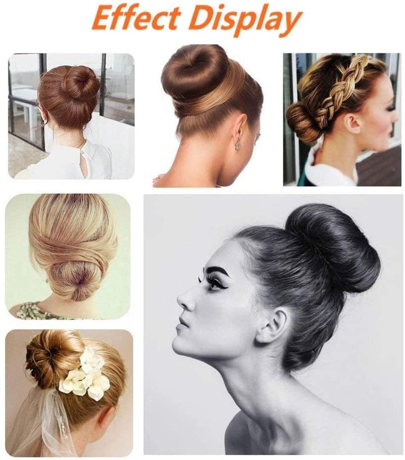APOEM Hair Juda Bun Maker - 15g Hair Donut for Women | Perfect for Updos, Ponytails & Formal Hairstyles | Hair Accessories for Weddings, Parties & Everyday Use
