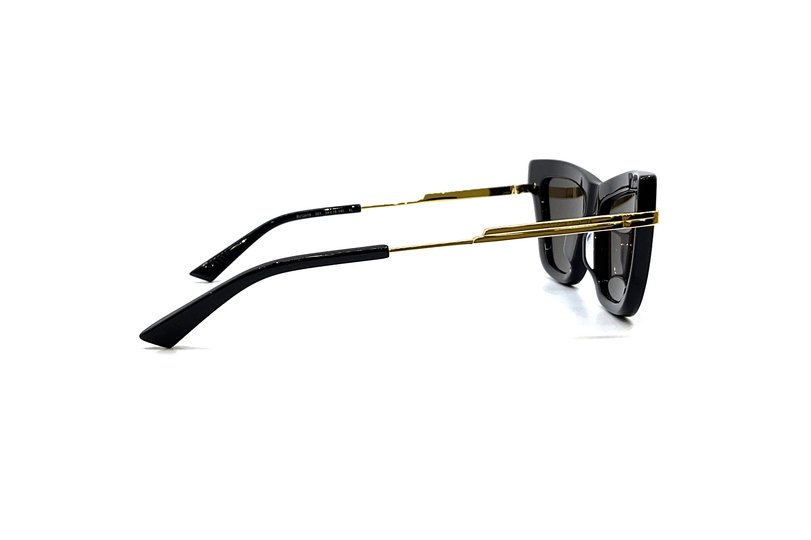 Bottega Veneta BV1241S (001) Sunglasses - Luxury Designer Shades for Men & Women - Perfect for Outdoor Activities, Travel, and Fashion Accessories