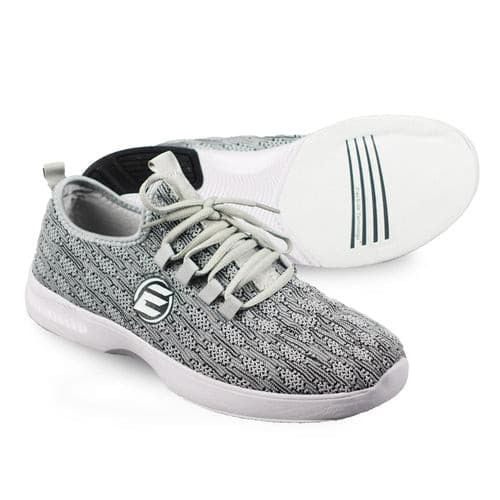 ELITE Women's Kona Charcoal Grey Bowling Shoes - Comfortable & Lightweight for League Play & Tournament Bowling