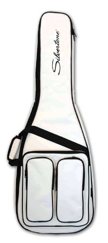 Electric Guitar Gig Bag (SCGB1WH) - Durable Padded Case for Electric Guitars - Perfect for Travel, Storage & Stage Performances