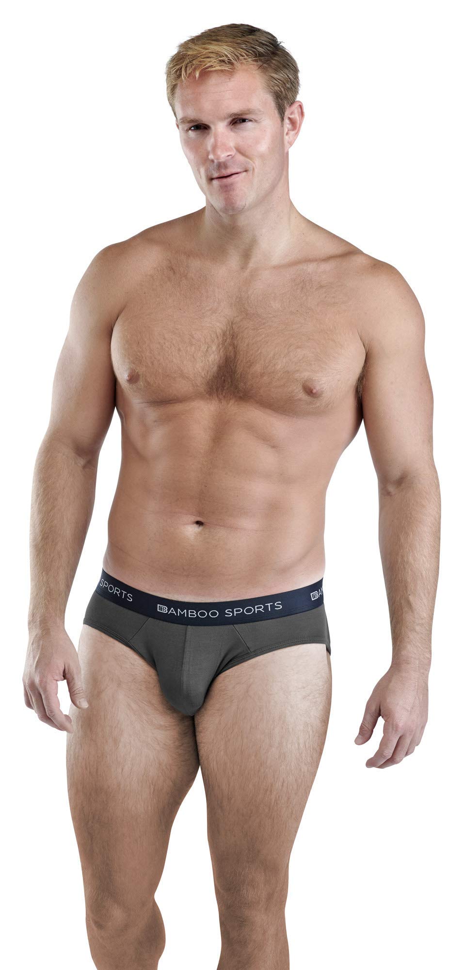 Men's No Fly Briefs - Super Soft & Comfortable Cotton Underwear for Everyday Wear & Active Lifestyle