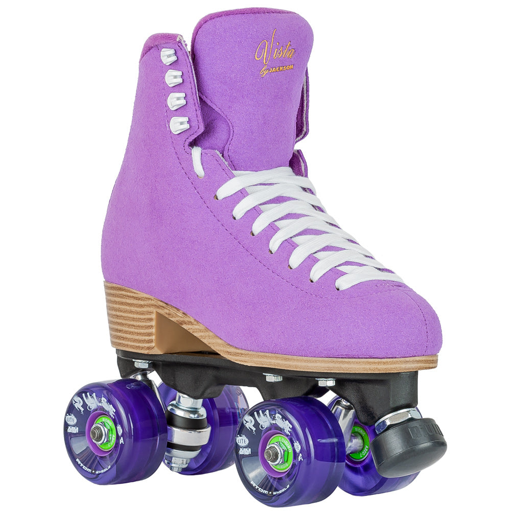 Jackson Vista Roller Skates for Women & Men - Adjustable Quad Roller Skates with Outdoor Wheels for Beginners & Pros - Perfect for Rink, Park, Street Skating & Roller Derby