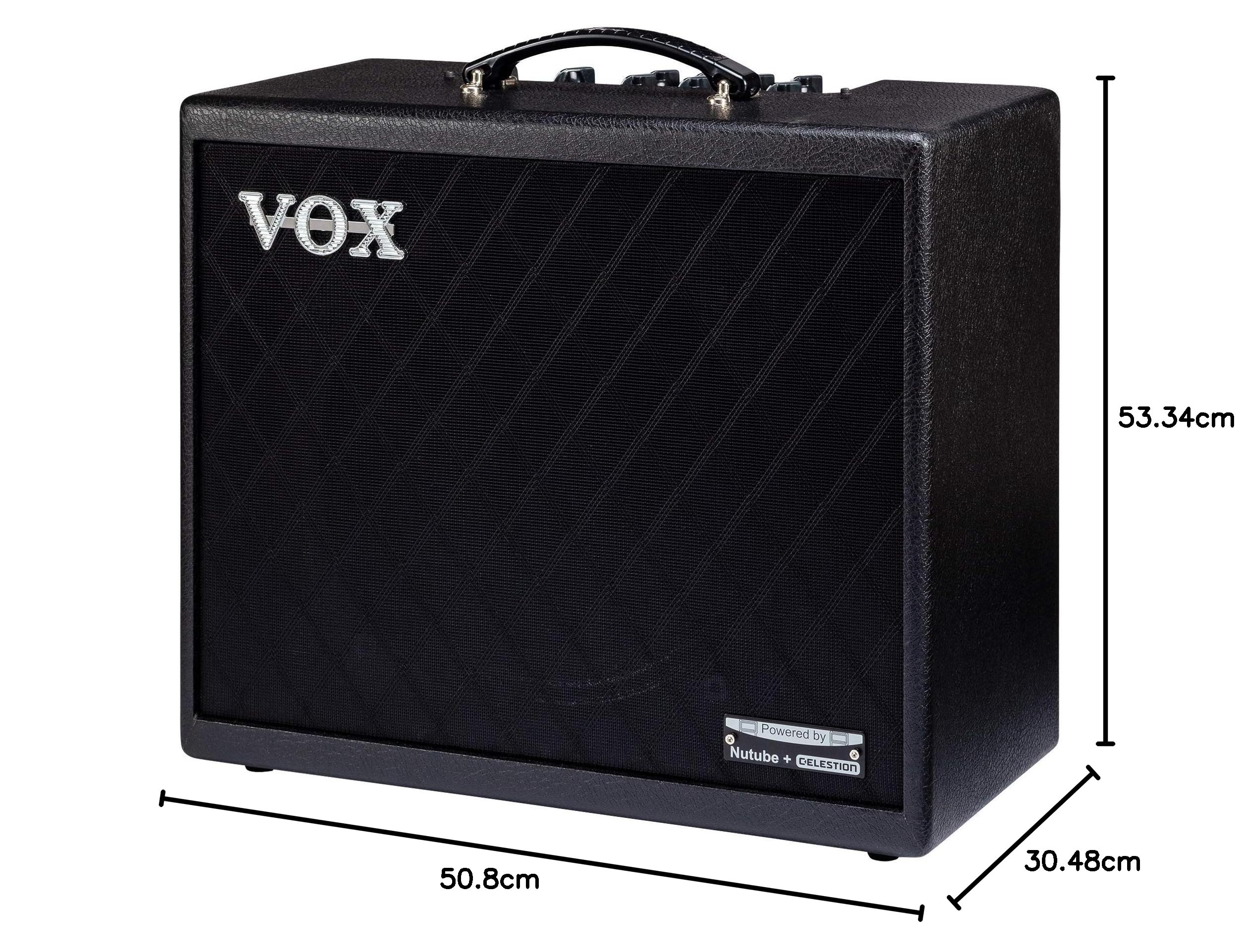 VOX Cambridge50 50W Guitar Amplifier with NuTube Technology - Perfect for Home Practice, Studio Recording & Live Performances