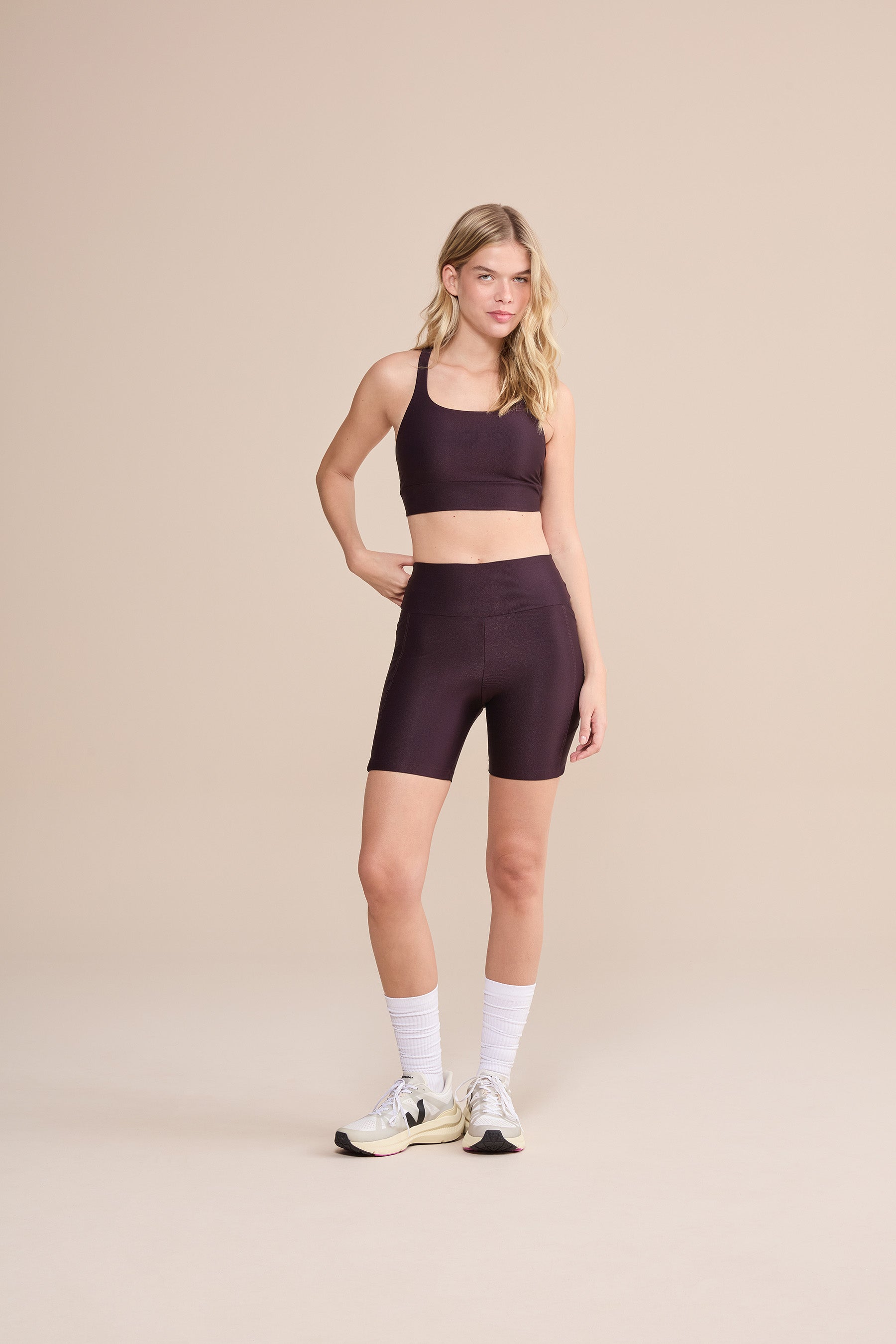 Allure® Adaptiv Long Shorts for Women - Stretchy Comfortable Workout & Lounge Shorts - Perfect for Yoga, Running, and Casual Wear