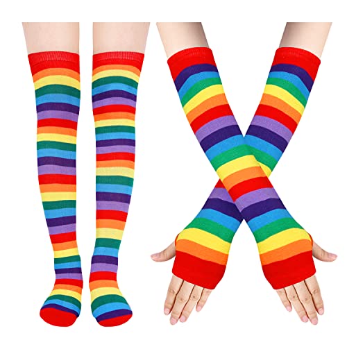 Neon Red Rainbvow
